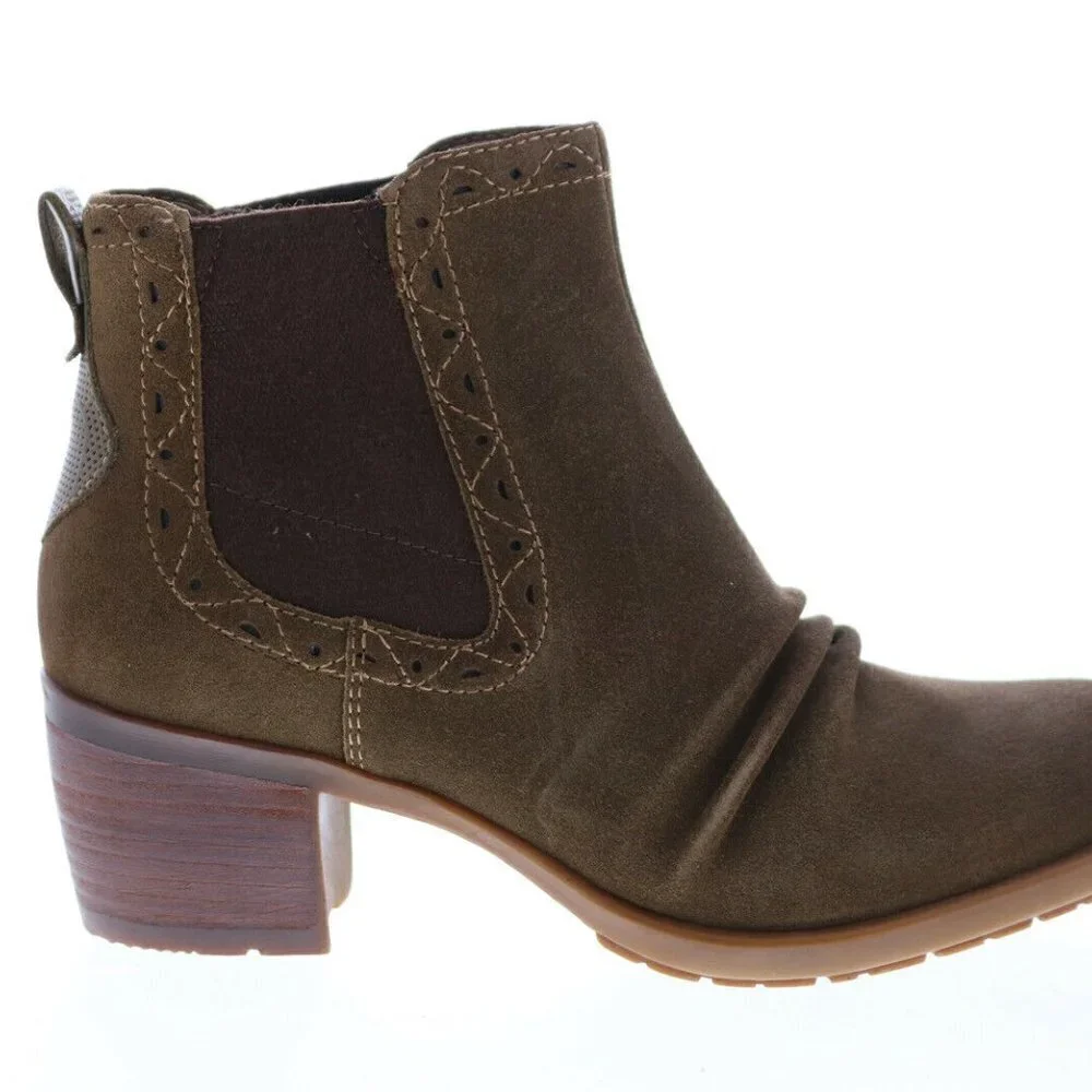 Earth Suede Denali Aspect Boots  Brown Size 10 New in Package - Picture 3 of 5